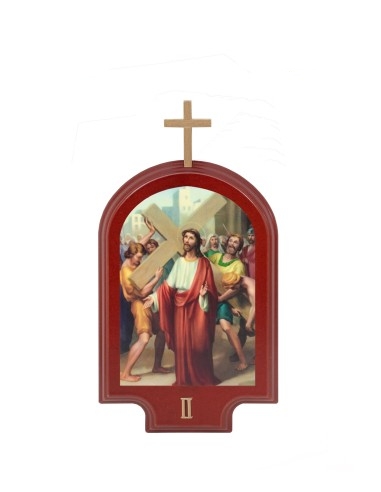 Via Crucis paintings serigraphed - VCR112