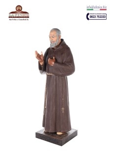 PIO180B - Padre Pio benedicente da cm.180.  -  PIO180-B 2