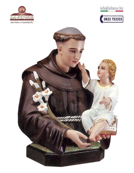 SNT113-MB - Saint Anthony half-length.  -  SNT113-MB