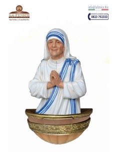 Bénitier de Mère Teresa de Calcutta de 16 cm - ACQ30