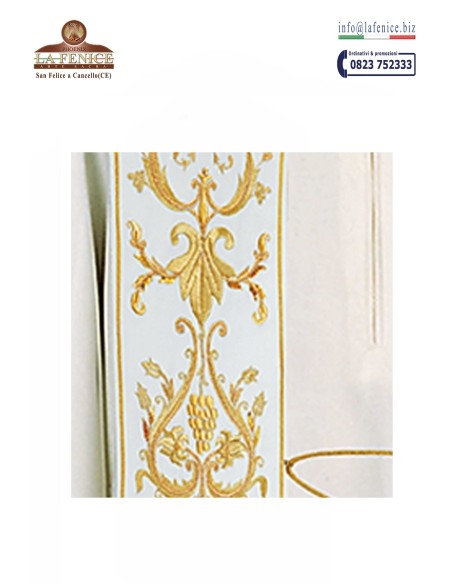Estola de estilo románico con bordados - STO118