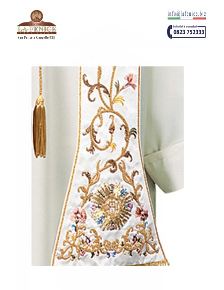 Estola de estilo románico con bordados - STO033