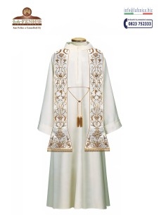 Stola romanica con ricami a mano - STO033