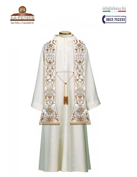 Estola de estilo románico con bordados - STO033