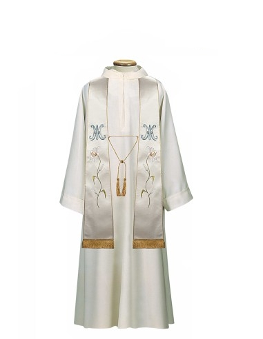 Estola Mariana con flores - STO4125