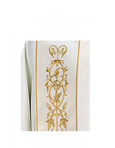 Stole embroidered with rich embroidery - STO13167