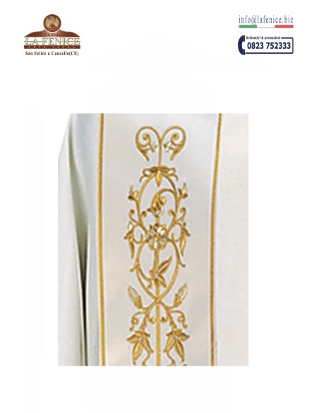 Stola romanica con ricami - STO13167