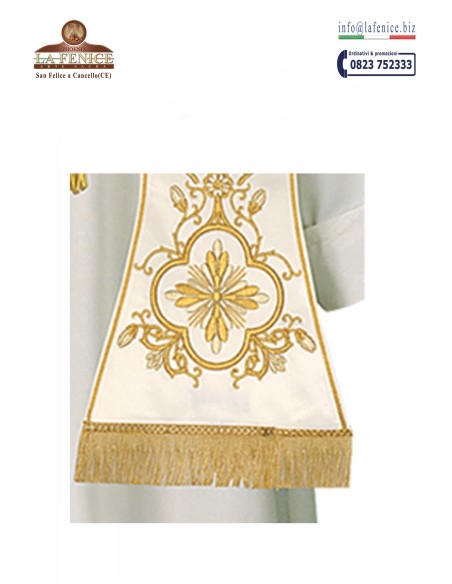 Estola de estilo románico con bordados - STO13167
