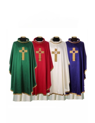 Casula monastica con croce - CAS19527C