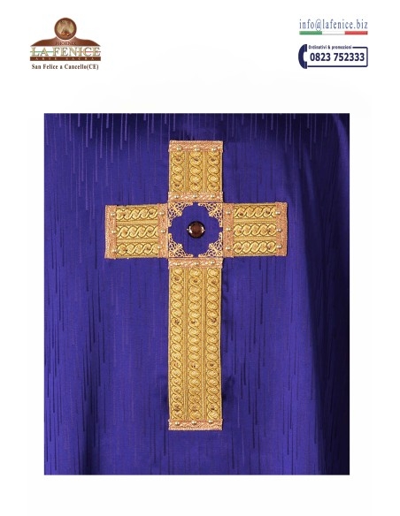 Casula monastica con croce - CAS19527C