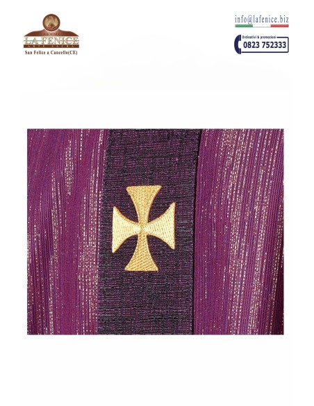 Casula monastica con croci - CAS16541