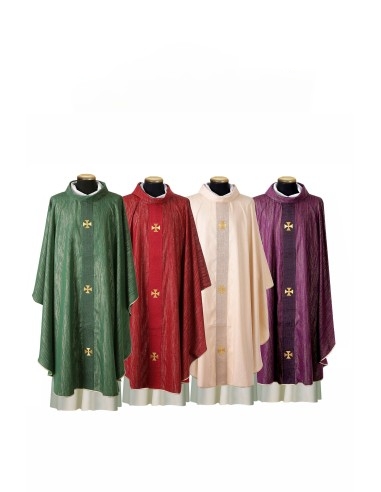 Casulla monástica con cruces - CAS16541