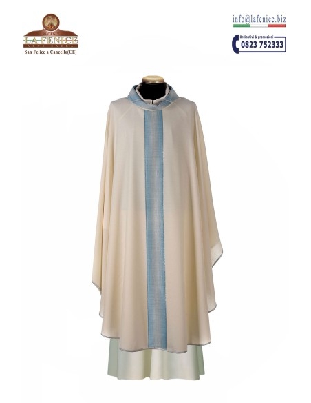 Casulla mariana monástica benedictina bordada - CAS2126-M