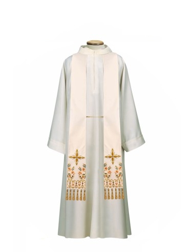 Stole embroidered - STO19056-R