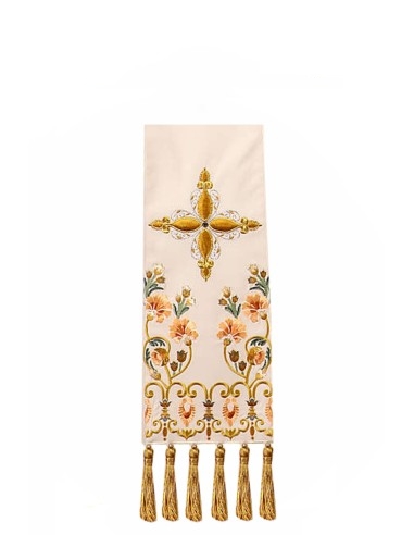 Stole embroidered - STO19056-R