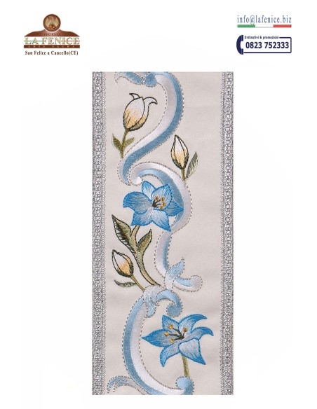 Casula ricamata e con collo quadro - CAS16590