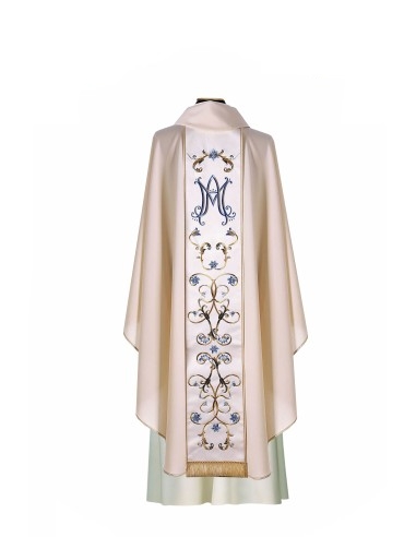 Chasuble with embroidered stolon - CAS27219-M