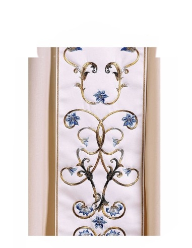 Casulla con estolón bordado - CAS27219