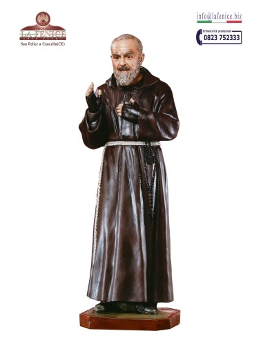 PIO125B - Padre Pio blessing 125 cm.  -  PIO125-B