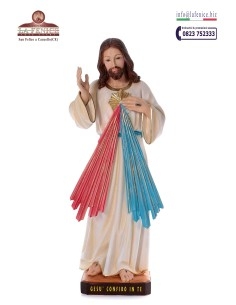 MIS425 - Gesù Misericordioso da cm.80.  -  MIS425 -80