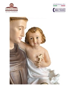 Saint Antoine de Padoue de 65 cm - SNT113 2