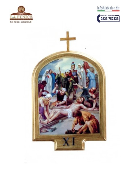 Via Crucis paintings serigraphed - VCR111