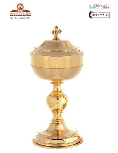 Pisside dorata stile '800 - PIS457  -  PIS457