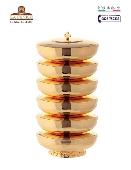 Pisside offertoriale sovrapponibile - PIS976  -  PIS976-6 Pisside offertoriale sovrapponibile - PIS976  -  PIS976-6
